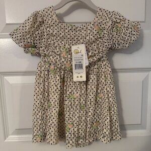 Peek kids polka dot tulle dress